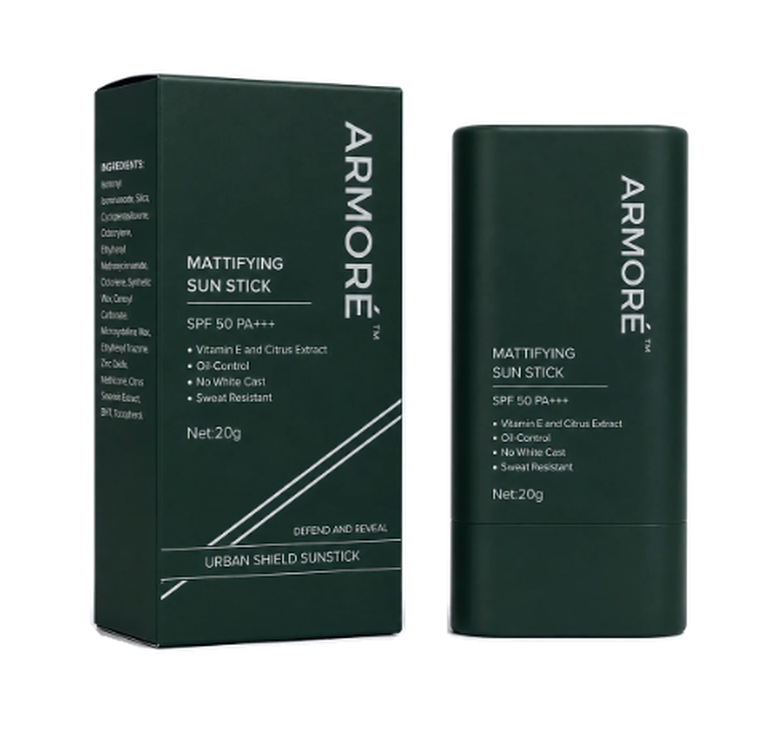 ARMORÉ Mattifying Sun Stick SPF 50 PA+++ — 1 Stick